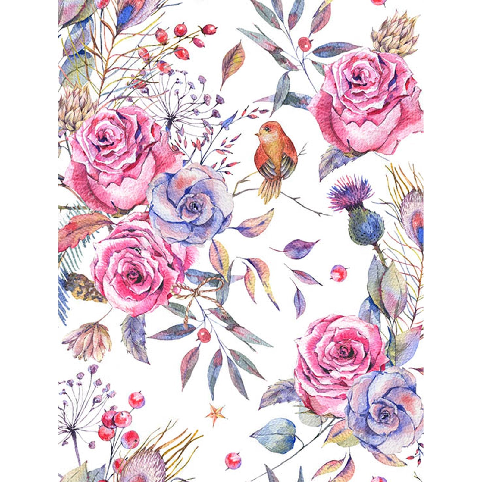 Paint by Numbers 30x40 cm | Gentle Flowers (ME1120e) – Painting by numbers | Varvikas.Shop