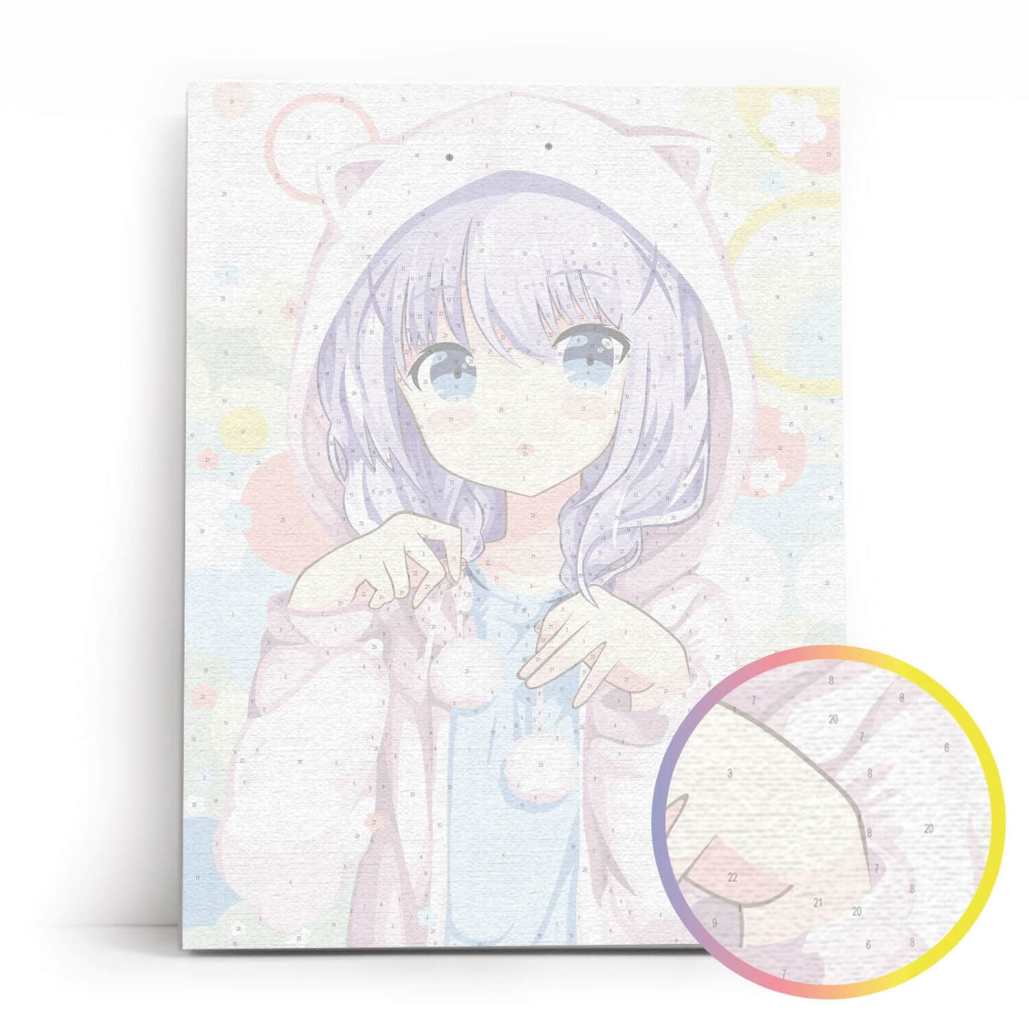 Paint by Numbers 30x40 cm | Girl's dreams (ME1168e) – Painting by numbers | Varvikas.Shop