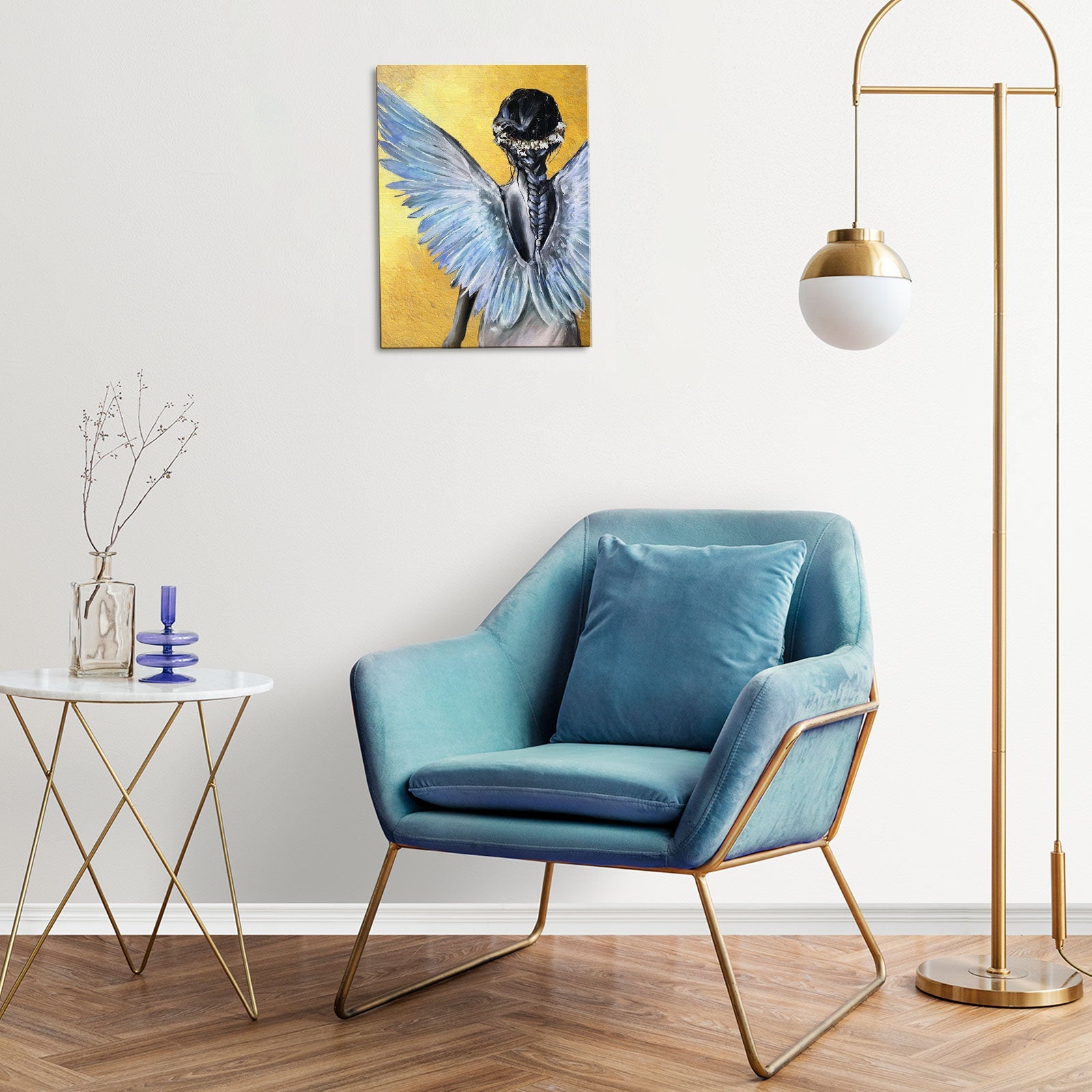 Paint by Numbers 30x40 cm | Guardian Angel (ME1157e) – Painting by numbers | Varvikas.Shop