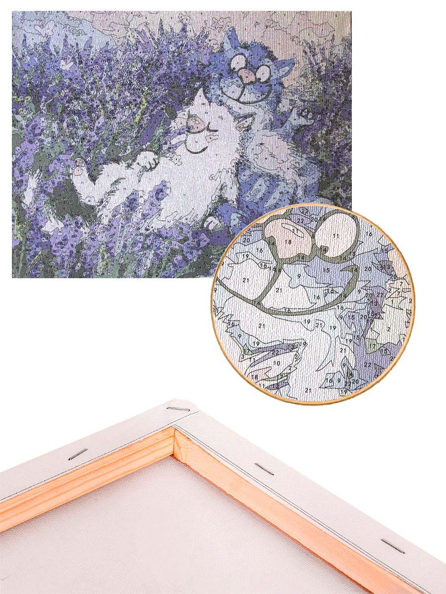 Paint by Numbers 30x40 cm | In Lavender (ME1133e) – Painting by numbers | Varvikas.Shop