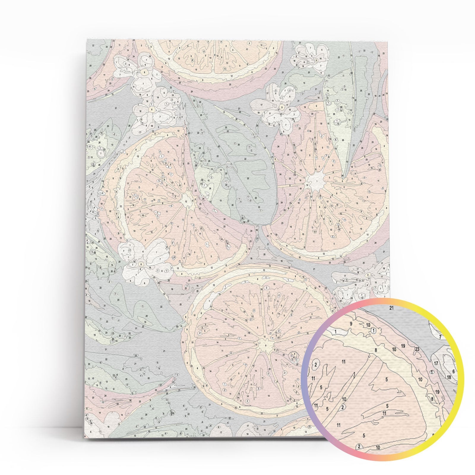 Paint by Numbers 30x40 cm | Juicy Sunshine (ME1174e) – Painting by numbers | Varvikas.Shop