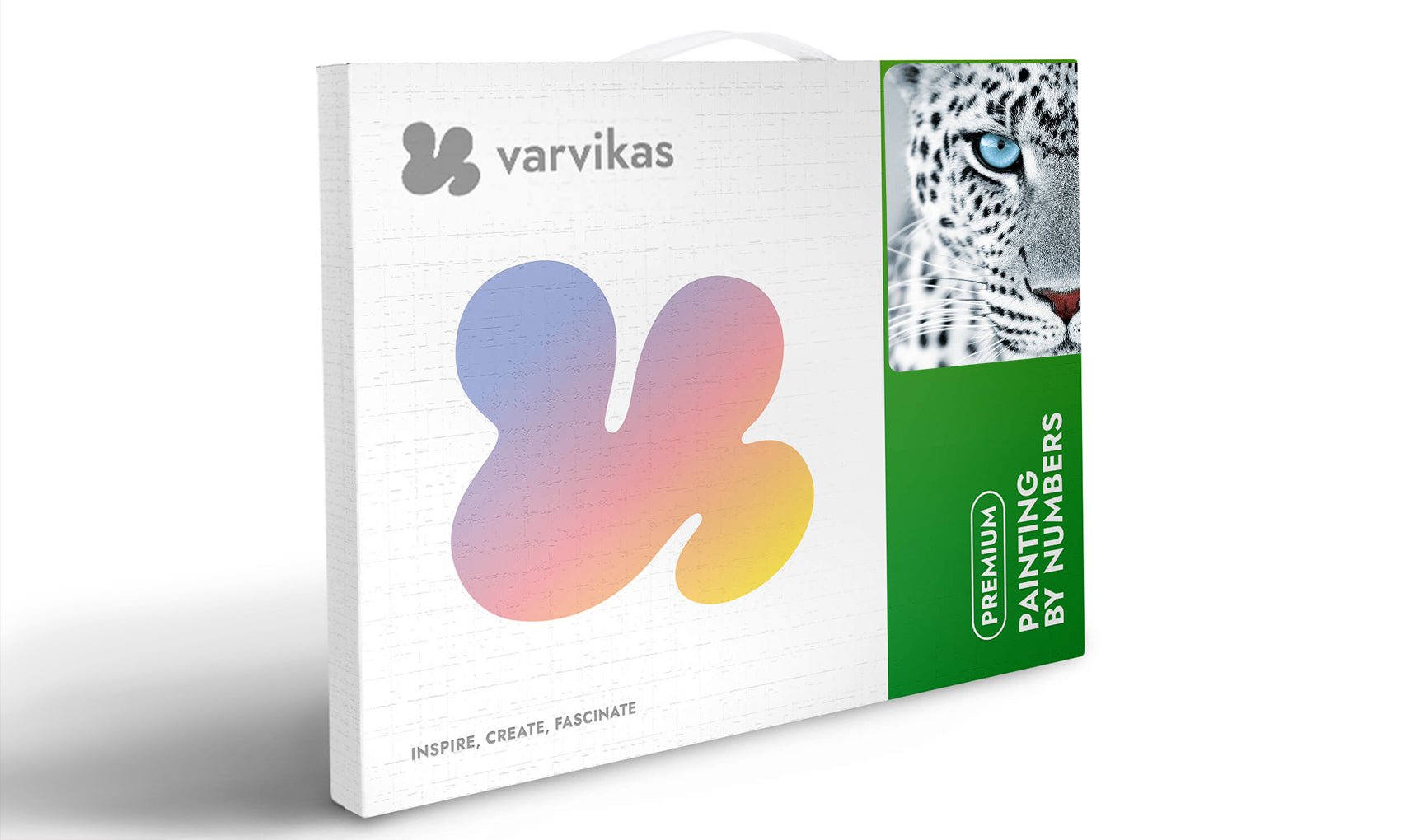 Paint by Numbers 30x40 cm | Leopard stare (ME1154e) – Painting by numbers | Varvikas.Shop