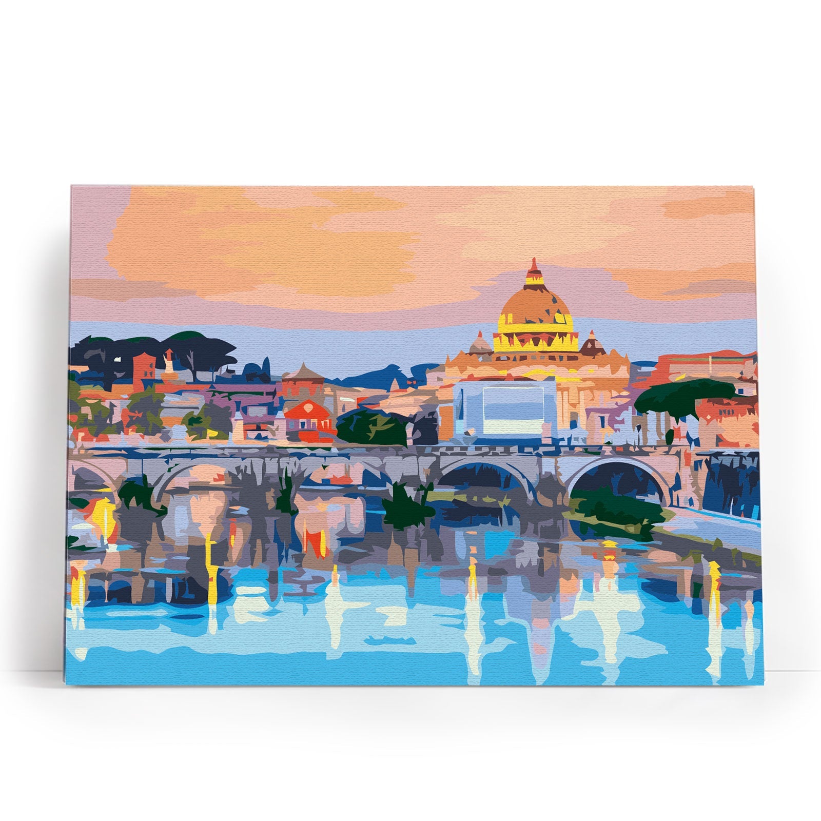 Paint by Numbers 30x40 cm | Ponte Sant' Angelo (ME1127e) – Painting by numbers | Varvikas.Shop