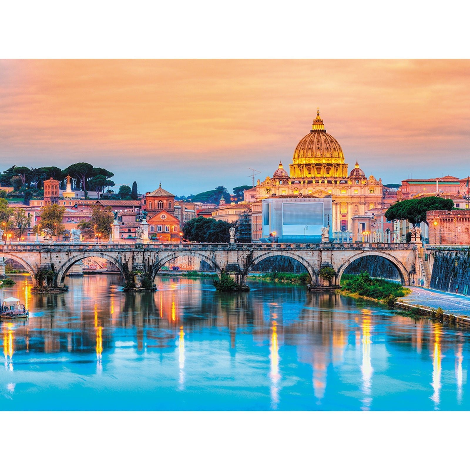 Paint by Numbers 30x40 cm | Ponte Sant' Angelo (ME1127e) – Painting by numbers | Varvikas.Shop