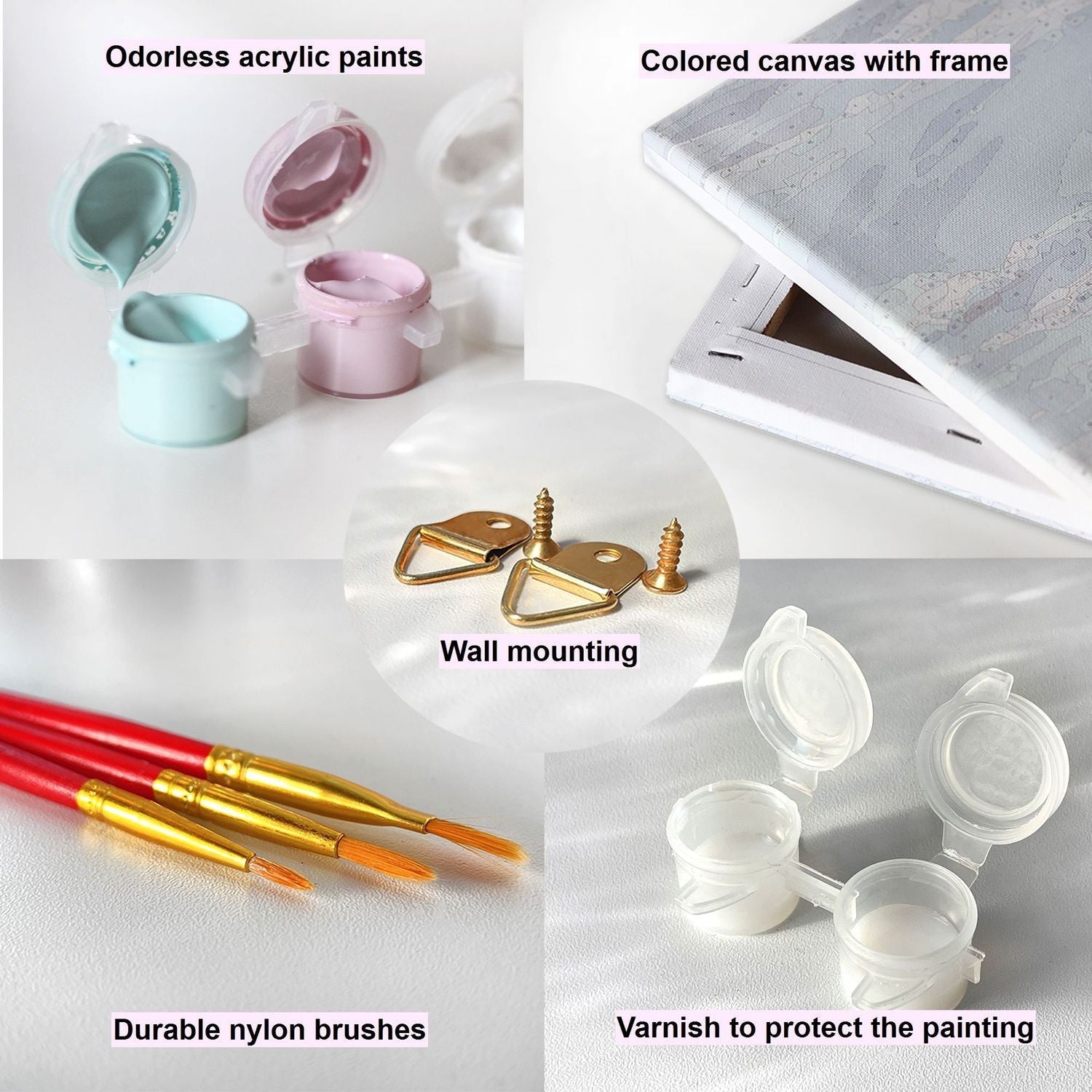 Paint by Numbers 30x40 cm | Province get - away (ME1150e) – Painting by numbers | Varvikas.Shop