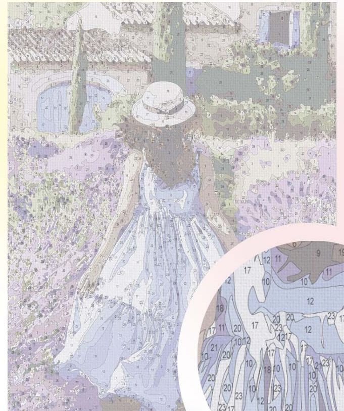 Paint by Numbers 30x40 cm | Province get - away (ME1150e) – Painting by numbers | Varvikas.Shop