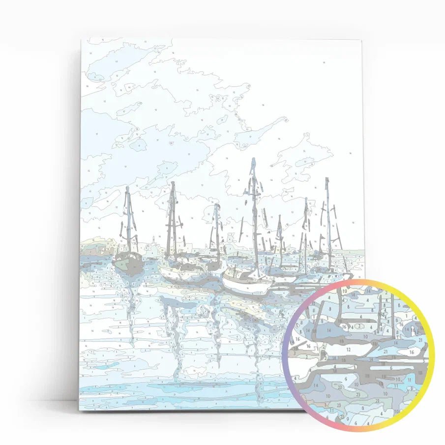 Paint by Numbers 30x40 cm | Seascape (ME1084e) – Painting by numbers | Varvikas.Shop