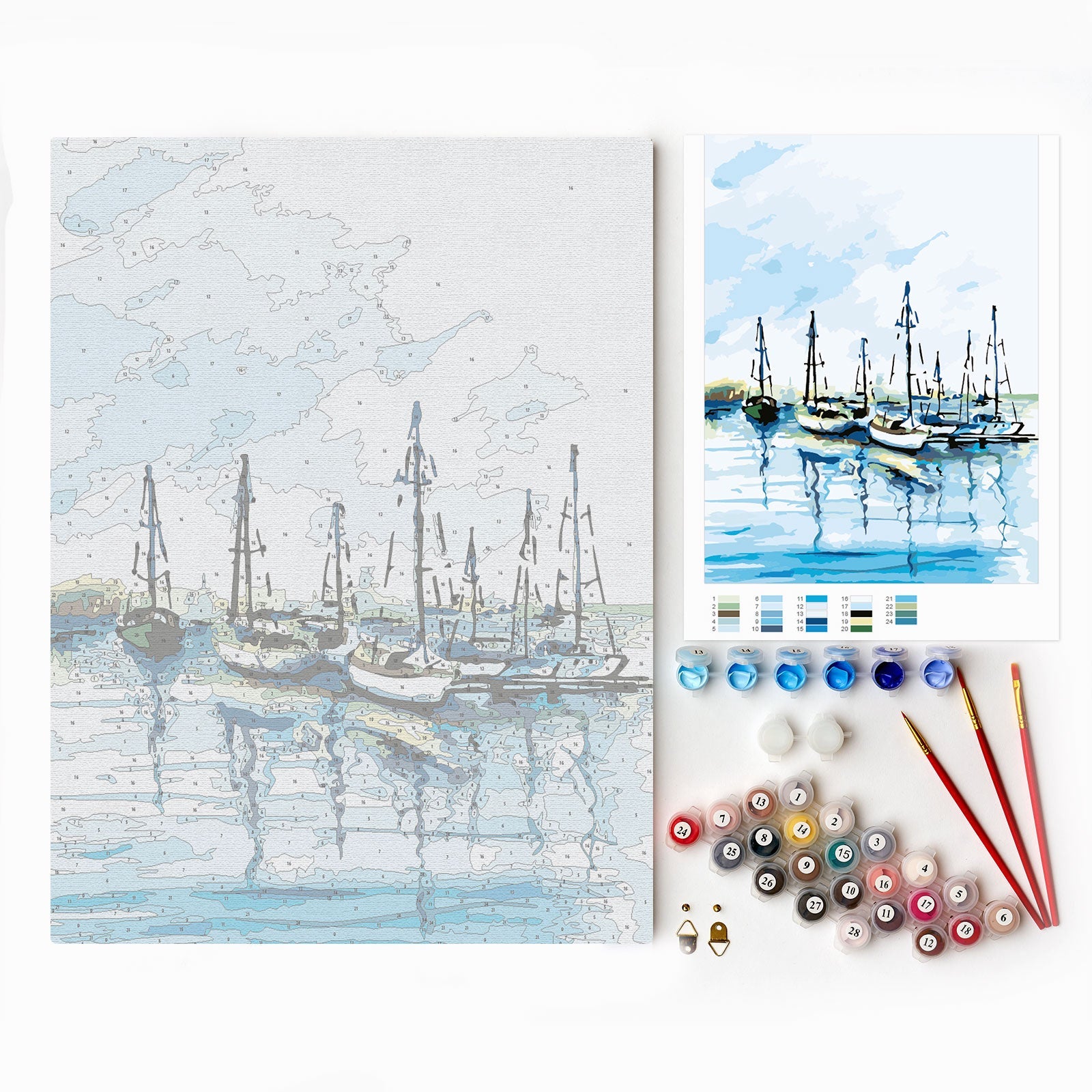 Paint by Numbers 30x40 cm | Seascape (ME1084e) – Painting by numbers | Varvikas.Shop