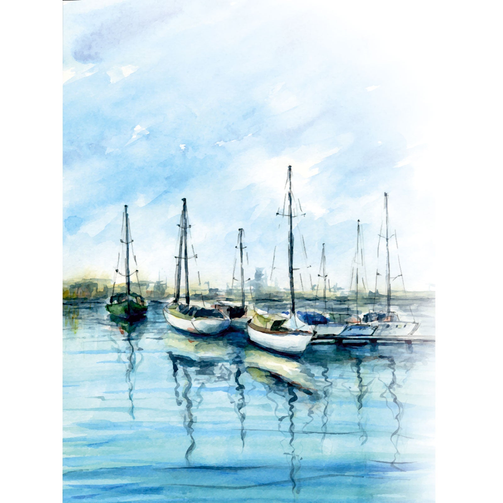Paint by Numbers 30x40 cm | Seascape (ME1084e) – Painting by numbers | Varvikas.Shop