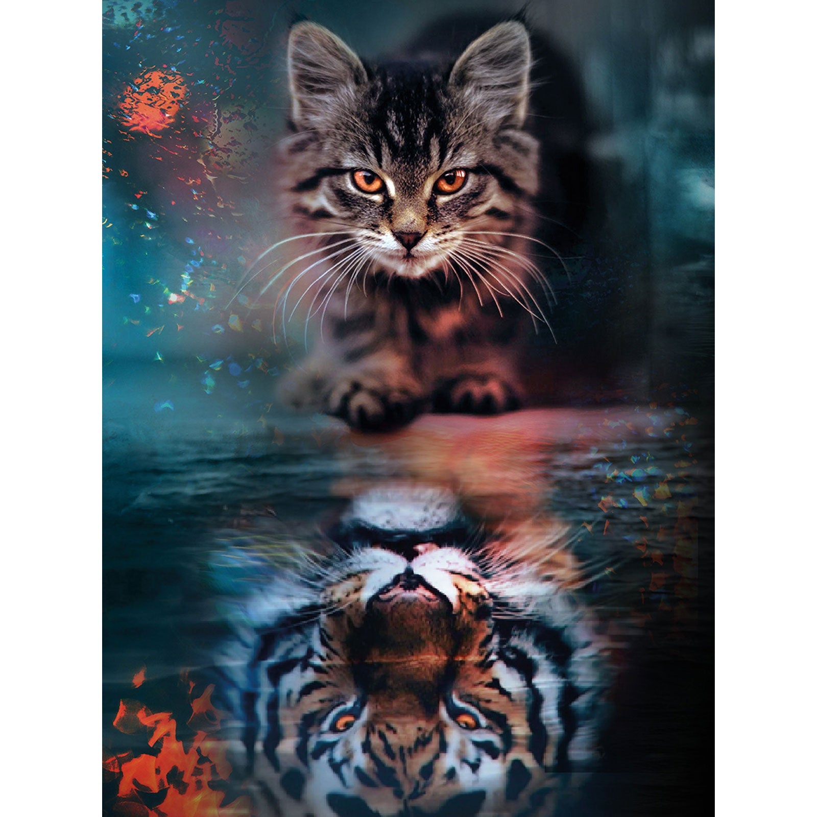 Paint by Numbers 30x40 cm | Self - Reflection (ME1159e) – Painting by numbers | Varvikas.Shop