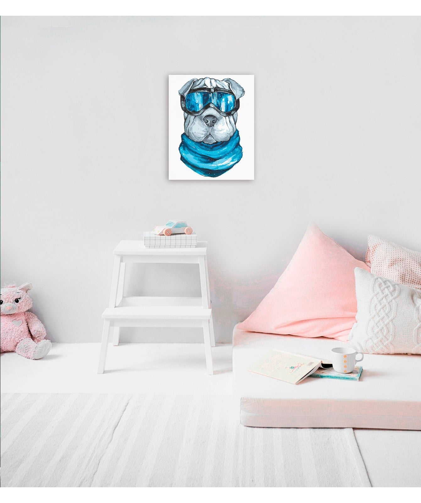 Paint by Numbers 30x40 cm | Shar - Pei (ME1110e) – Painting by numbers | Varvikas.Shop