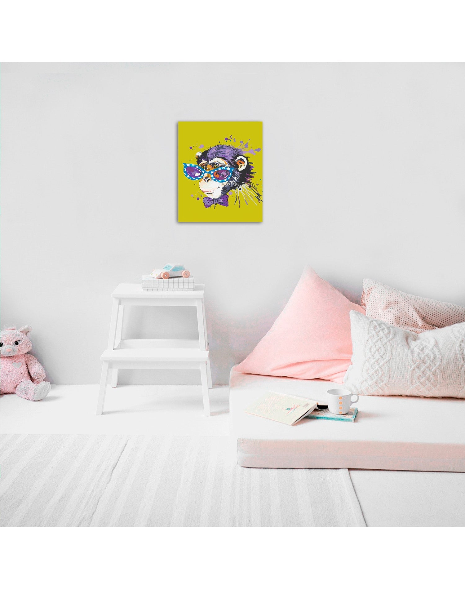 Paint by Numbers 30x40 cm | Stylish Monkey (ME1119e) – Painting by numbers | Varvikas.Shop