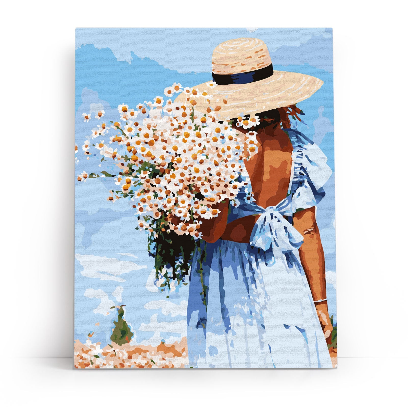 Paint by Numbers 30x40 cm | Summer walk (ME1151e) – Painting by numbers | Varvikas.Shop