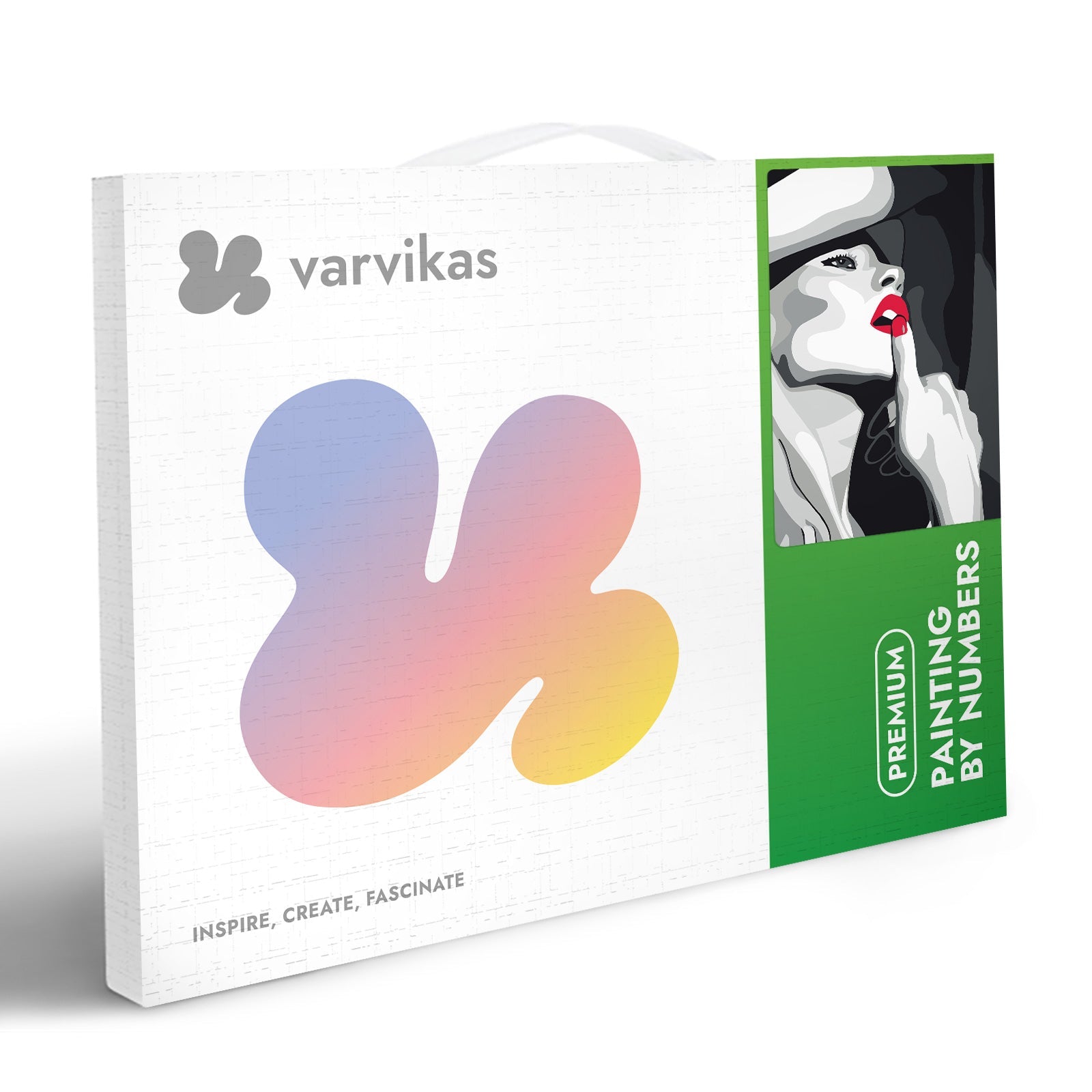 Paint by Numbers 30x40 cm | Tempting carmine (ME1167e) – Painting by numbers | Varvikas.Shop