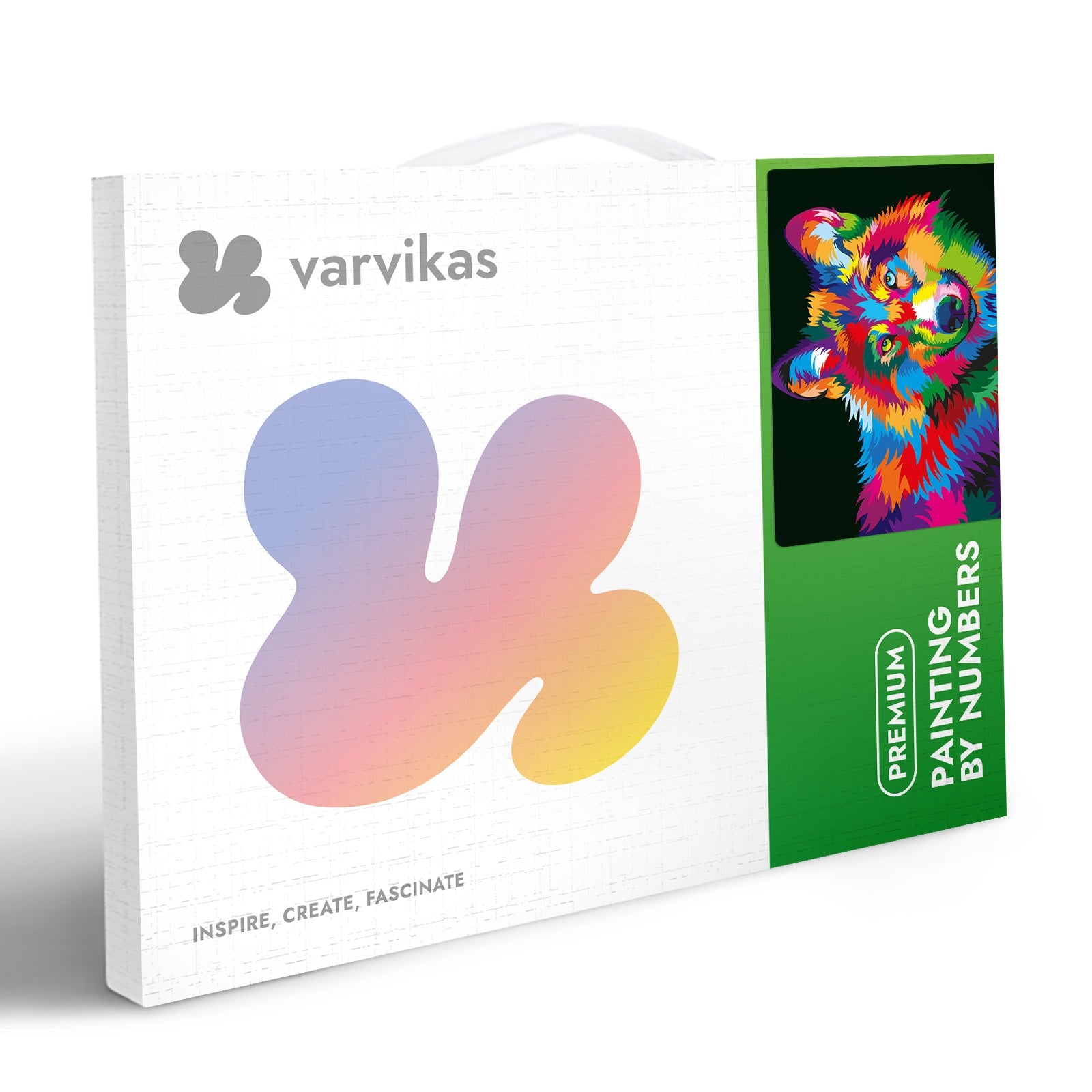 Paint by Numbers 30x40 cm | Through the eyes of a wolf (ME1145e) – Painting by numbers | Varvikas.Shop