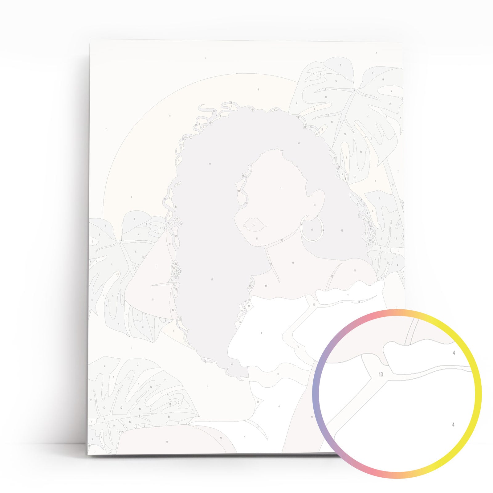 Paint by Numbers 30x40 cm | Waiting (ME1164e) – Painting by numbers | Varvikas.Shop