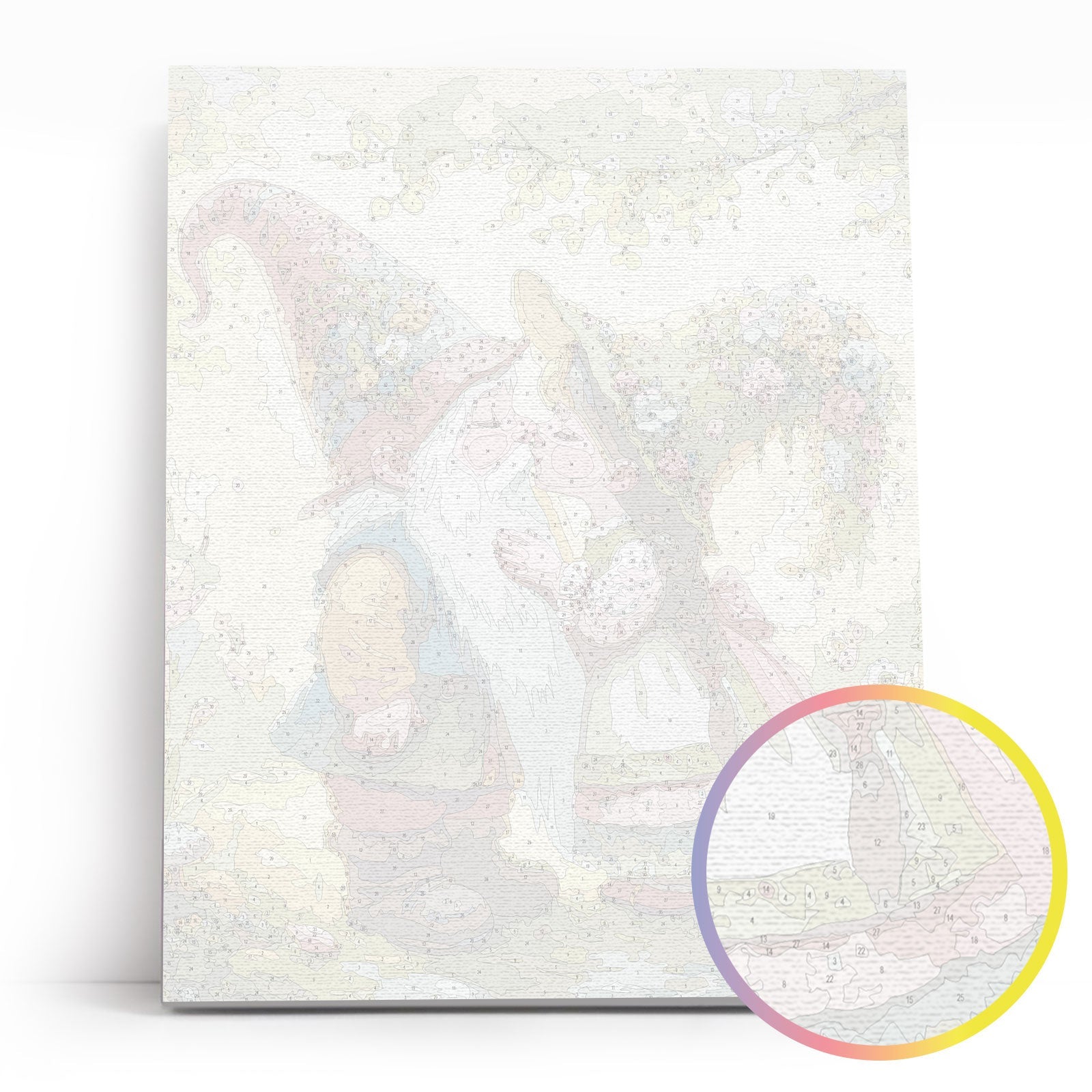 Paint by Numbers 40×50 cm, A Tale for Two (MG2535e) – Painting by numbers | Varvikas.Shop