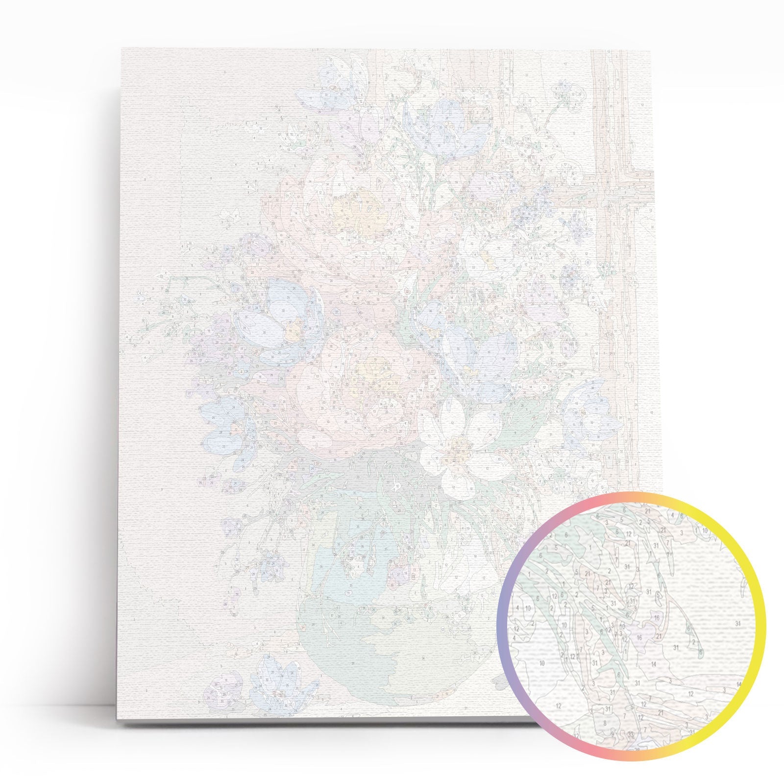 Paint by Numbers 40×50 cm, Summer in a Vase (MG2537e) – Painting by numbers | Varvikas.Shop