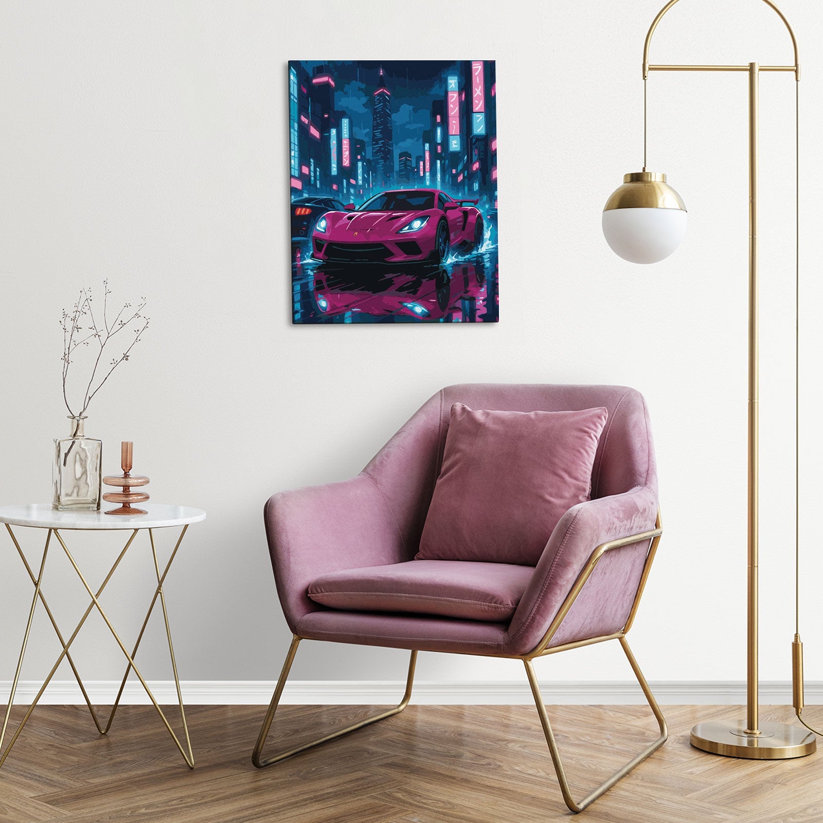 Paint by Numbers 40×50 cm, The City Ghost (MG2538e) – Painting by numbers | Varvikas.Shop