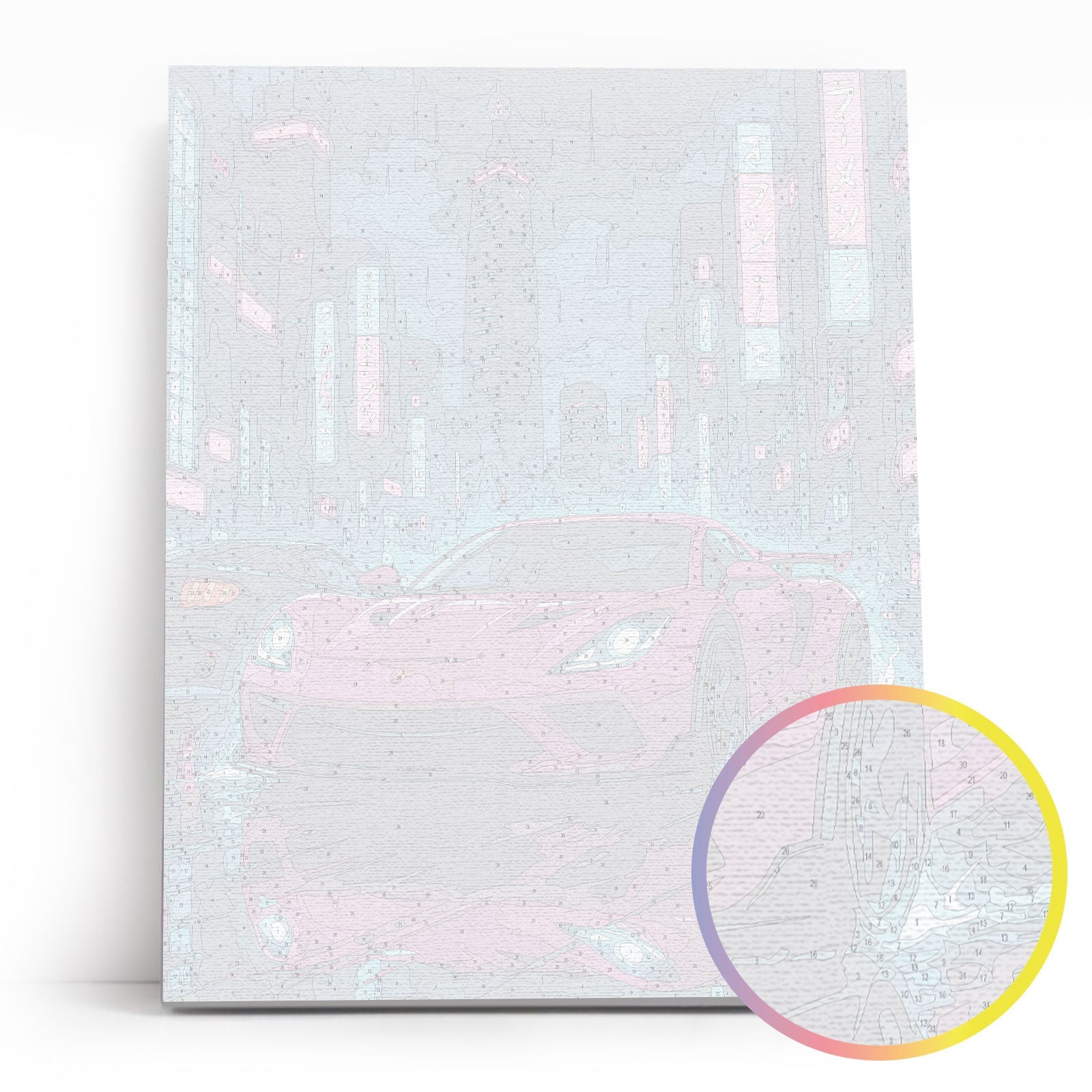 Paint by Numbers 40×50 cm, The City Ghost (MG2538e) – Painting by numbers | Varvikas.Shop