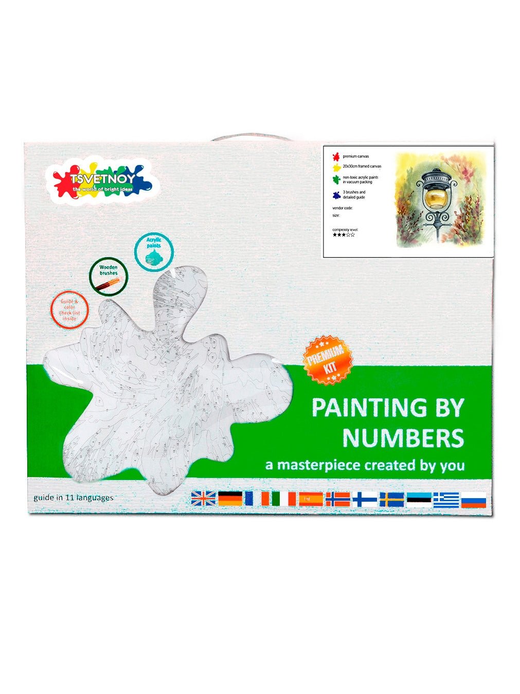 Paint by Numbers 40x50 cm | Atmosphere (MG2070e) – Painting by numbers | Varvikas.Shop