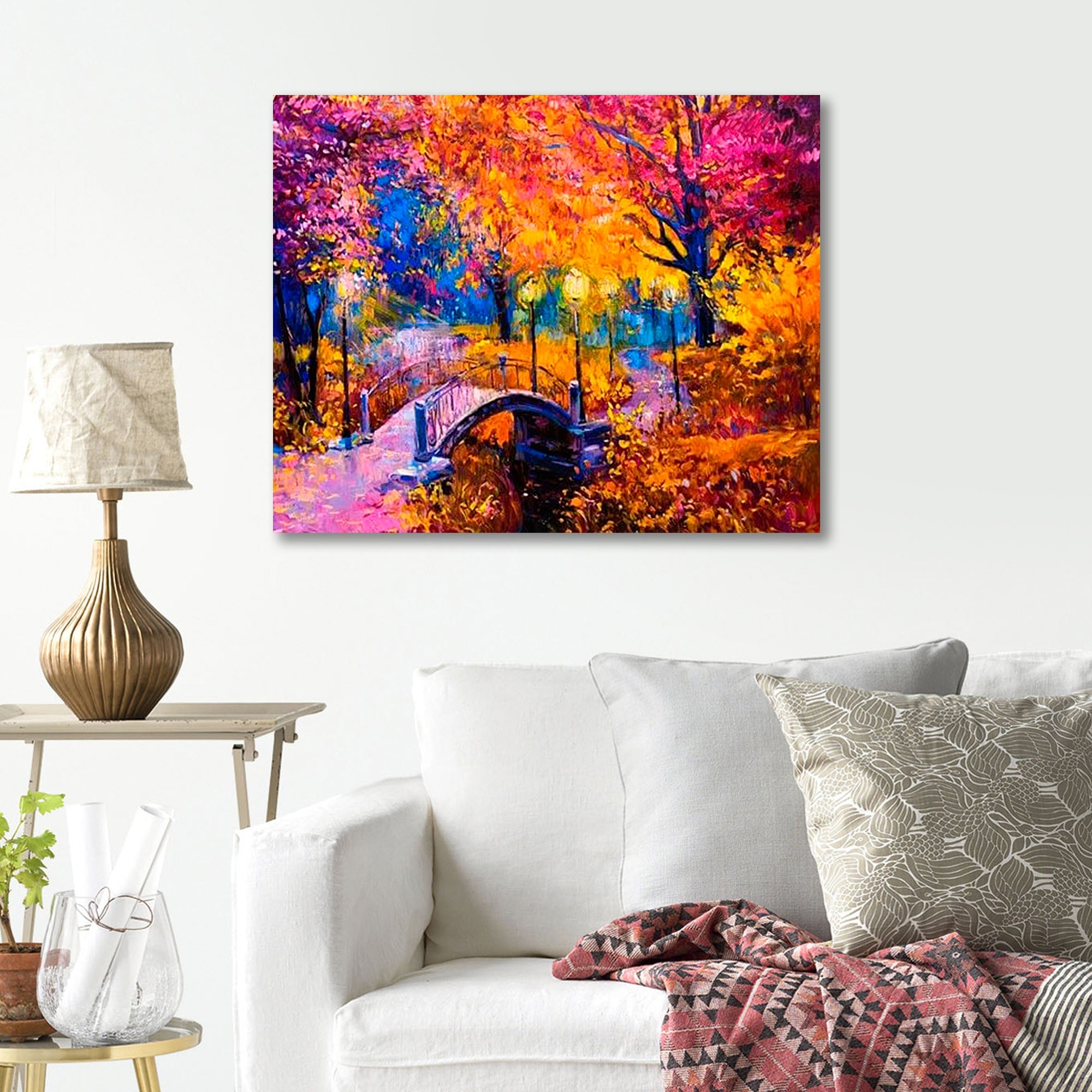 Paint by Numbers 40x50 cm | Autumn Colours (MG2167e) – Painting by numbers | Varvikas.Shop