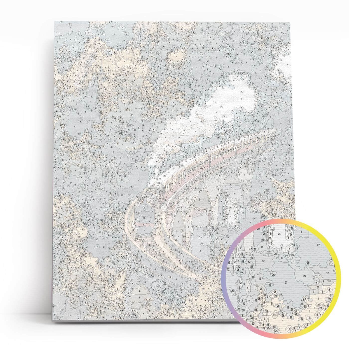 Paint by Numbers 40x50 cm | Autumn Express (MG2515e) – Painting by numbers | Varvikas.Shop