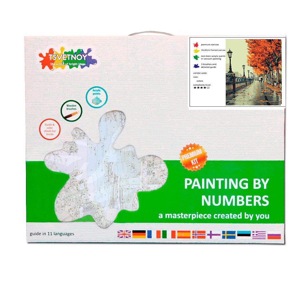 Paint by Numbers 40x50 cm | Autumn (MG539e) – Painting by numbers | Varvikas.Shop