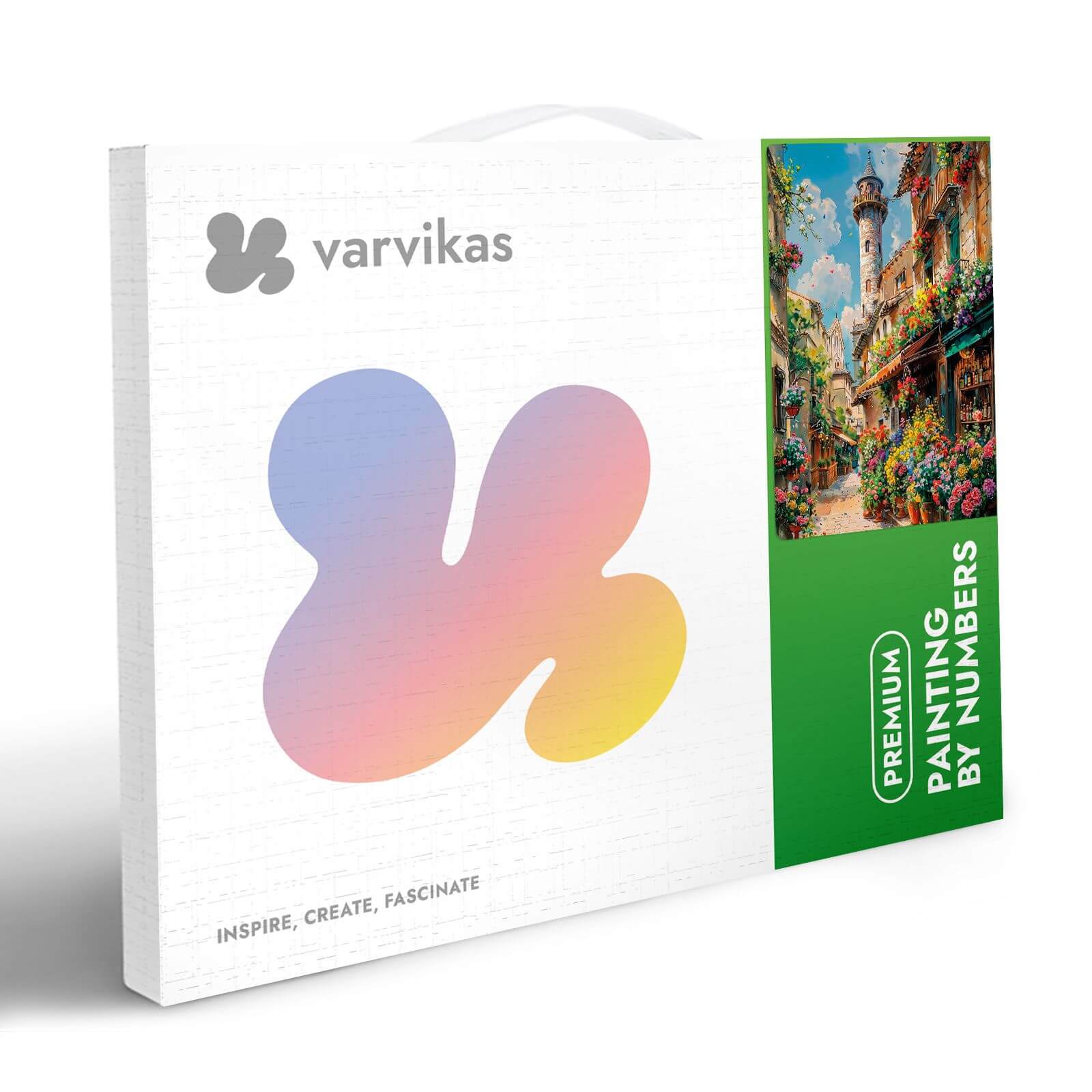 Paint by Numbers 40x50 cm | Blooming Street (MG2509e) – Painting by numbers | Varvikas.Shop