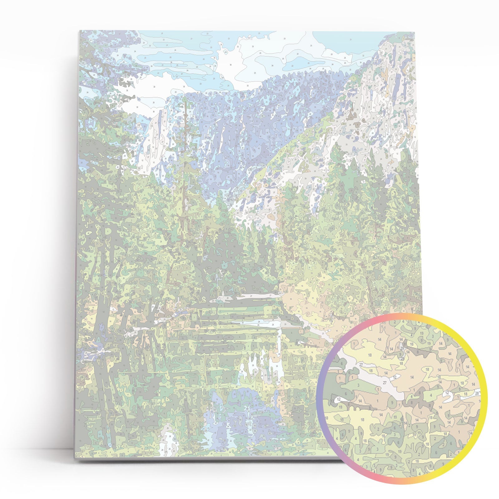 Paint by Numbers 40x50 cm | Breath of freedom (MG2455e) – Painting by numbers | Varvikas.Shop