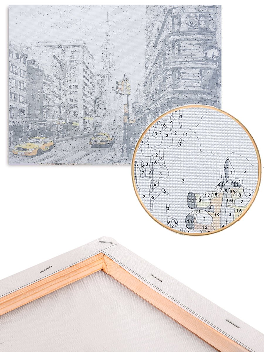 Paint by Numbers 40x50 cm | Capital City (MG2168e) – Painting by numbers | Varvikas.Shop