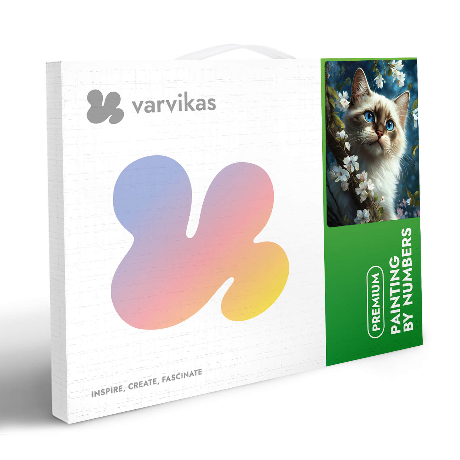 Paint by Numbers 40x50 cm | Cat's harmony (MG2476e) – Painting by numbers | Varvikas.Shop