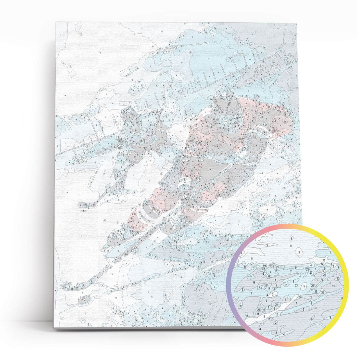 Paint by Numbers 40x50 cm | Chasing Victory (MG2521e) – Painting by numbers | Varvikas.Shop