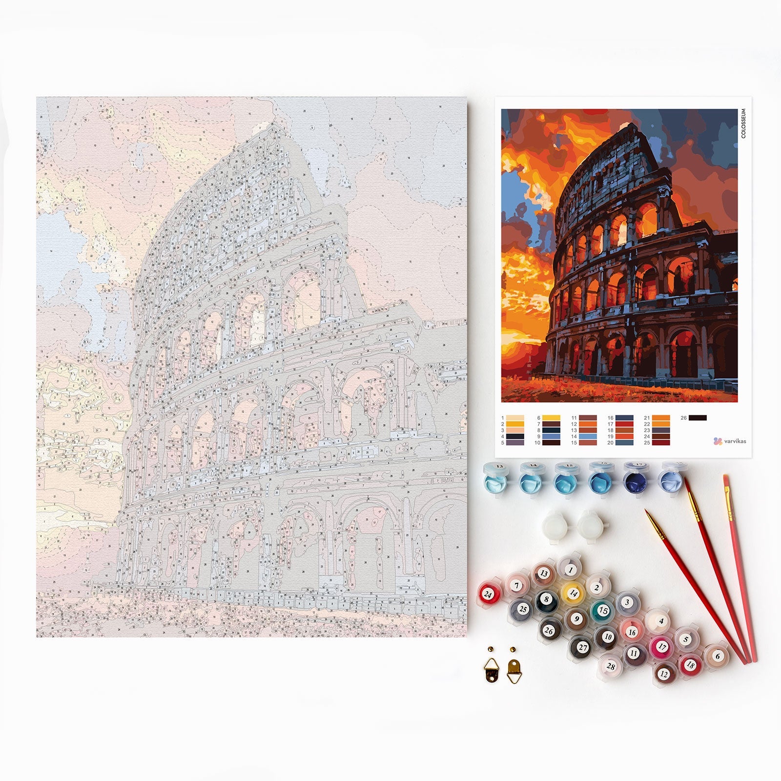 Paint by Numbers 40x50 cm | Colosseum (MG2512e) – Painting by numbers | Varvikas.Shop