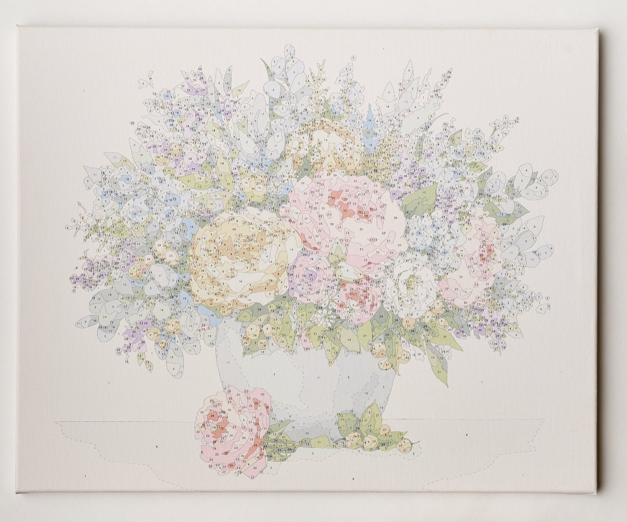 Paint by Numbers 40x50 cm | Delightful Bouquet (MG2185e) – Painting by numbers | Varvikas.Shop