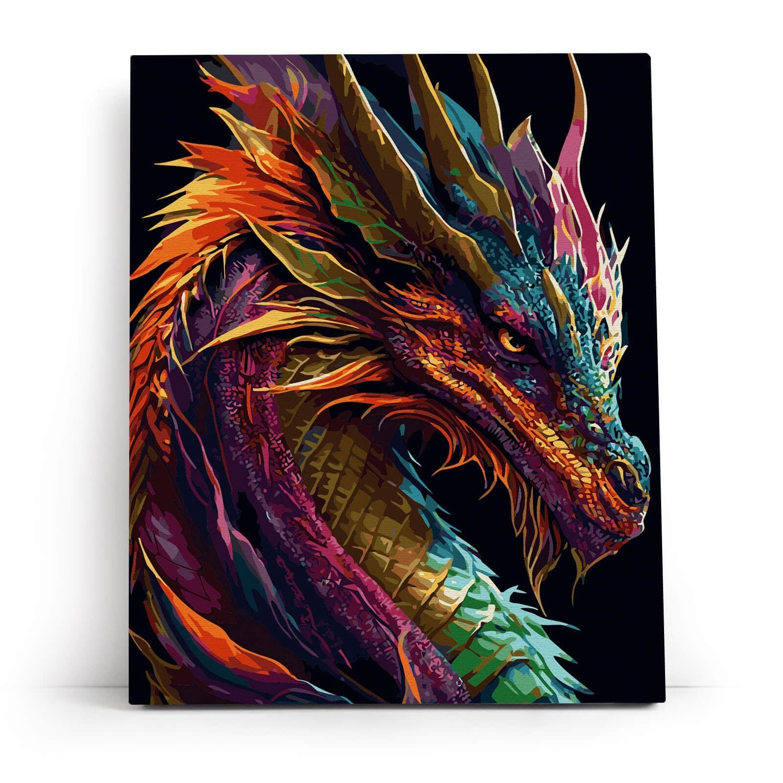 Paint by Numbers 40x50 cm | Dragon figure (MG2470e) – Painting by numbers | Varvikas.Shop