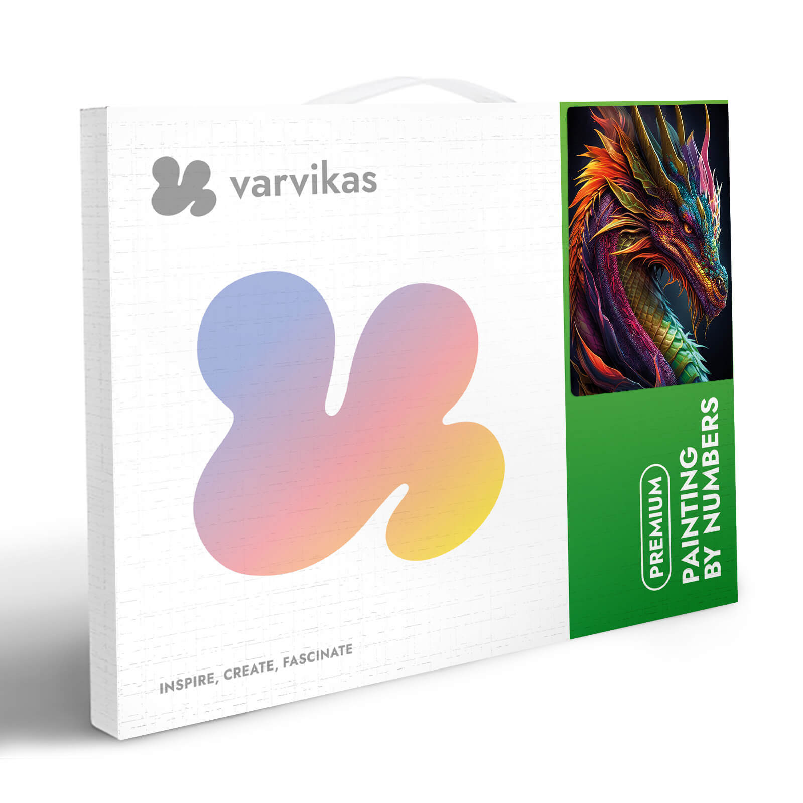 Paint by Numbers 40x50 cm | Dragon figure (MG2470e) – Painting by numbers | Varvikas.Shop