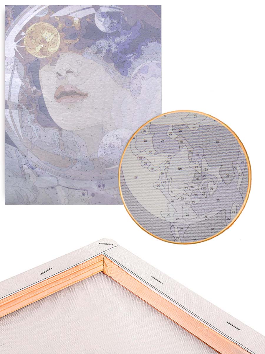 Paint by Numbers 40x50 cm | Dream of Universe (MG2433e) – Painting by numbers | Varvikas.Shop