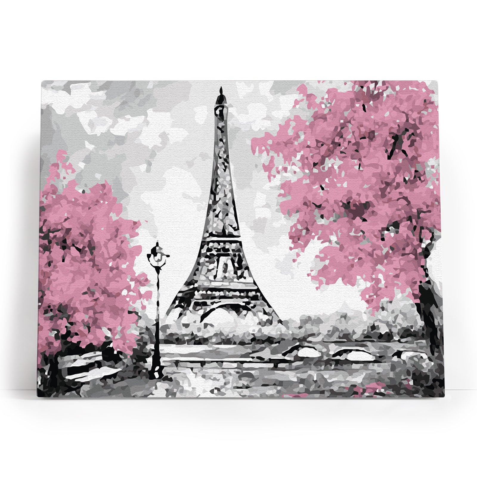 Paint by Numbers 40x50 cm | Eiffel Tower in Bloom (MG2166e) – Painting by numbers | Varvikas.Shop