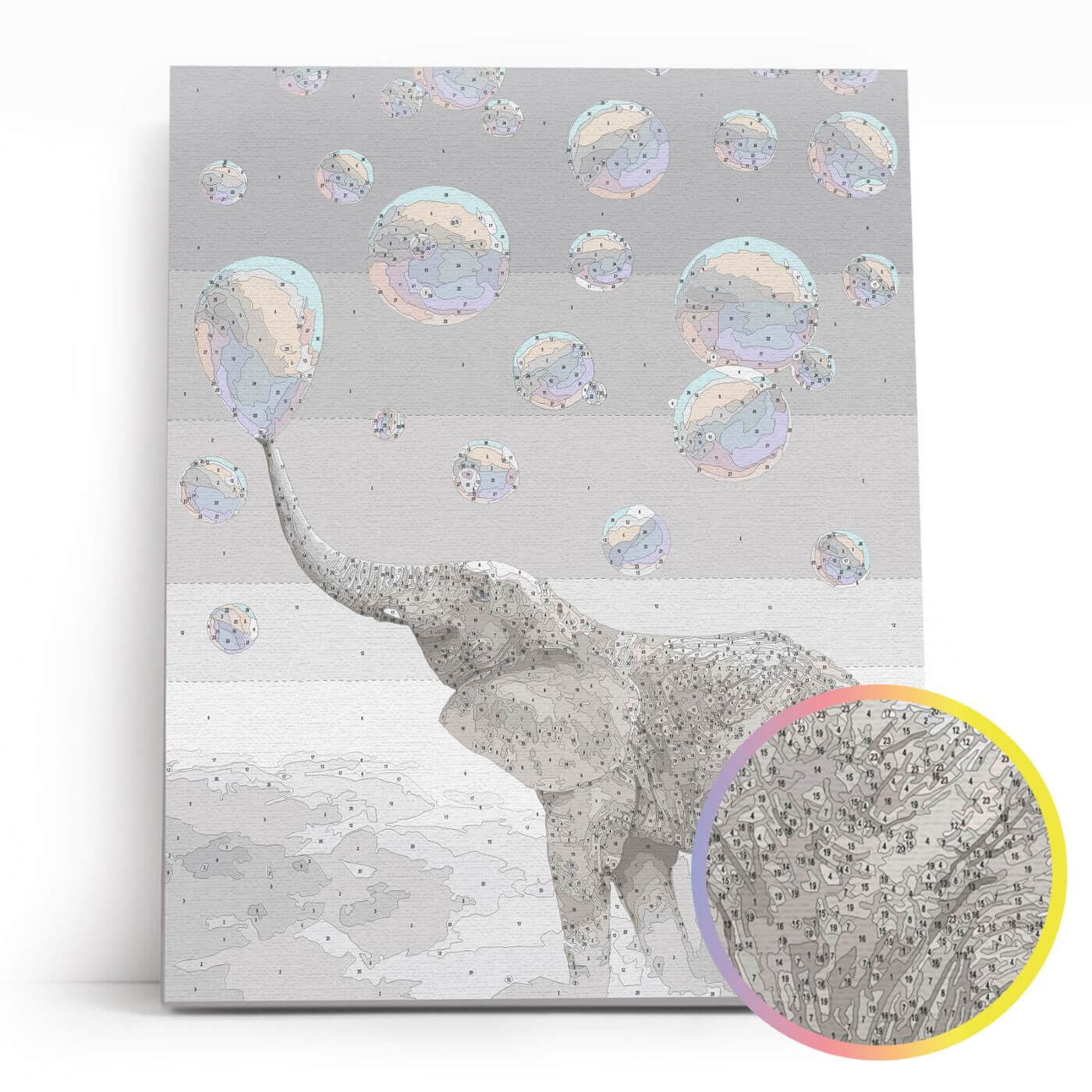 Paint by Numbers 40x50 cm | Elephant in a Dreamscape (MG2492e) – Painting by numbers | Varvikas.Shop