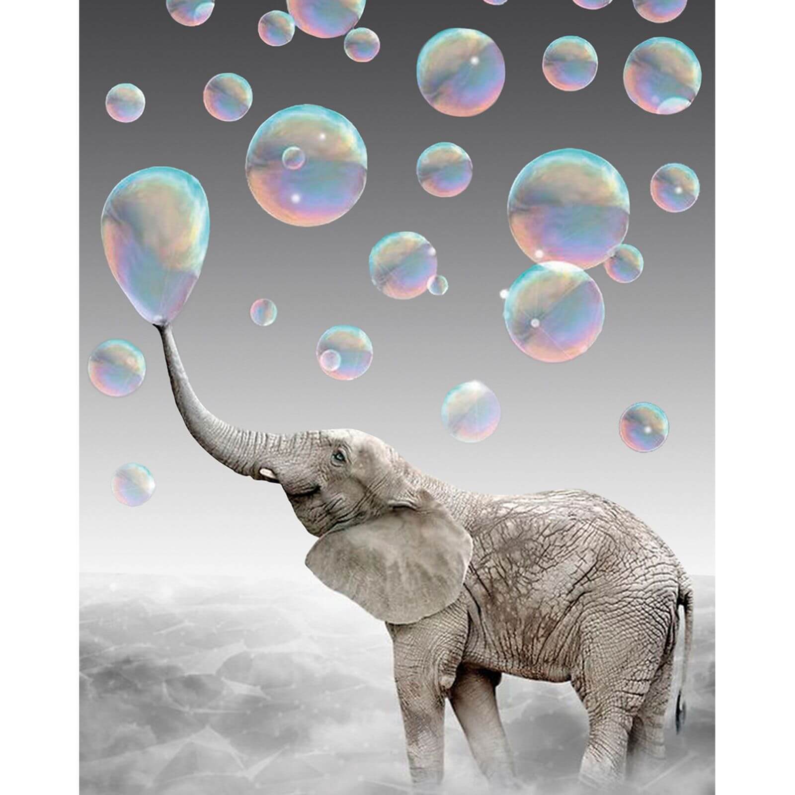 Paint by Numbers 40x50 cm | Elephant in a Dreamscape (MG2492e) – Painting by numbers | Varvikas.Shop