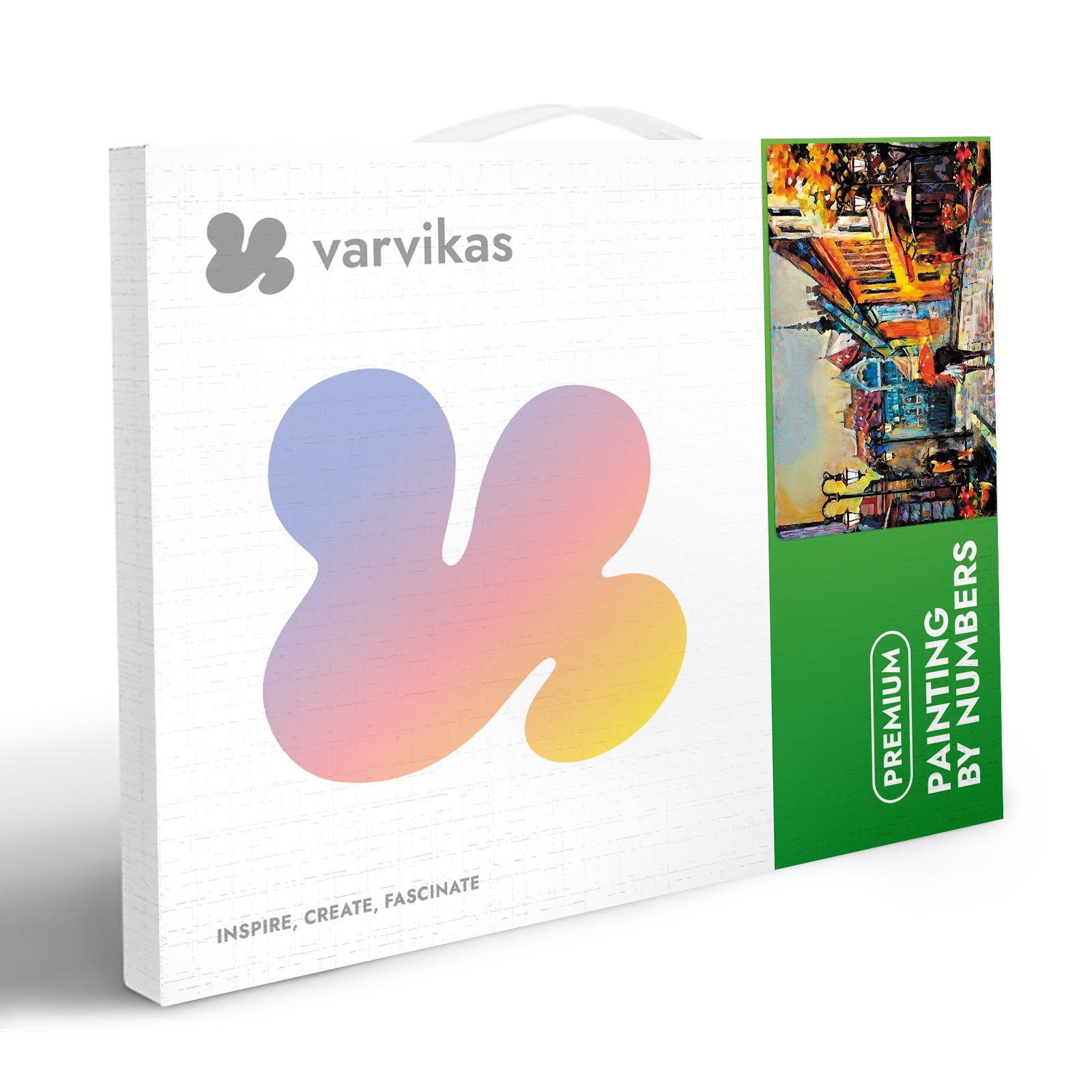 Paint by Numbers 40x50 cm | European Town (MG2159e) – Painting by numbers | Varvikas.Shop