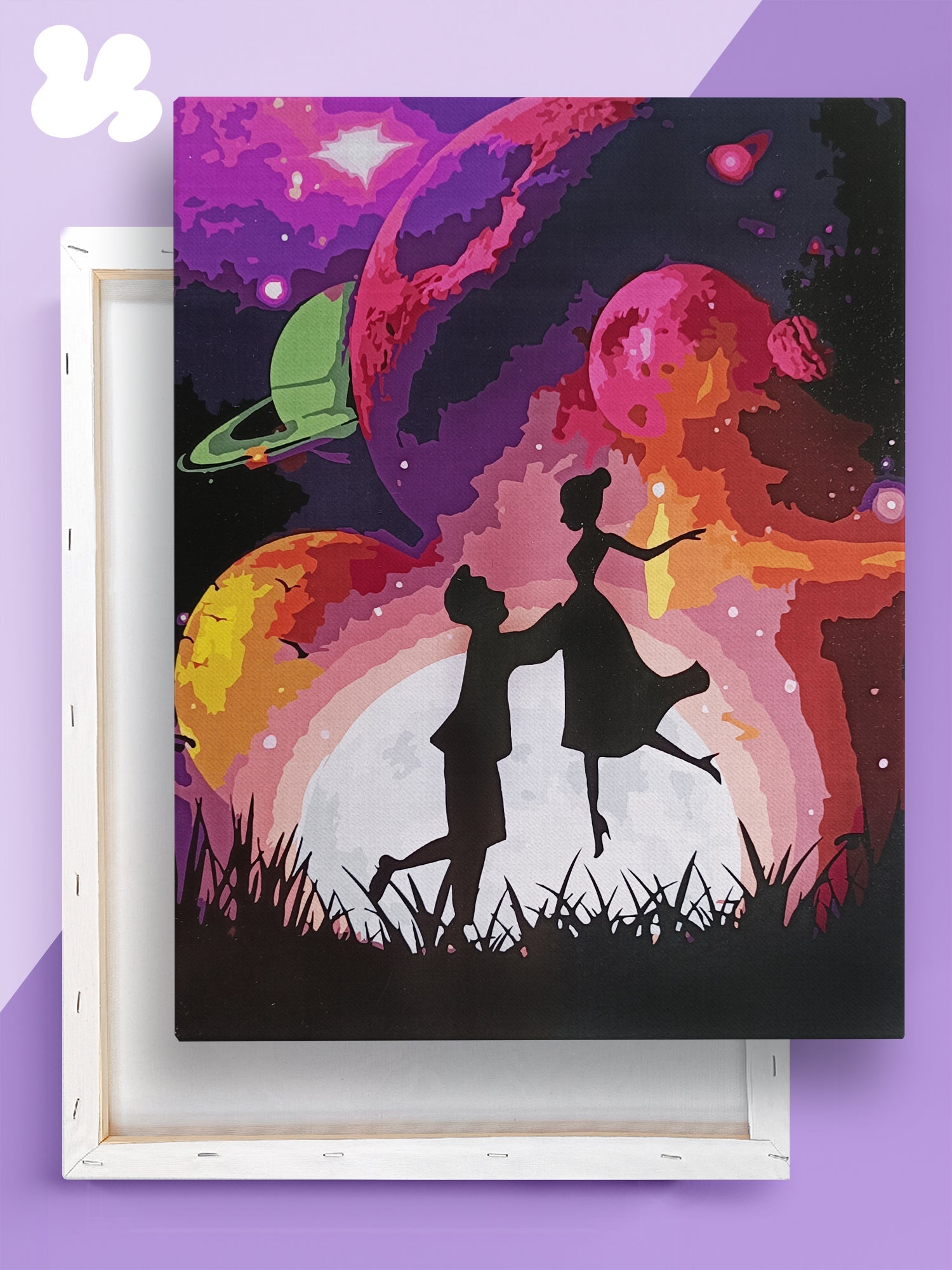 Paint by Numbers 40x50 cm | First love (MG2447e) – Painting by numbers | Varvikas.Shop