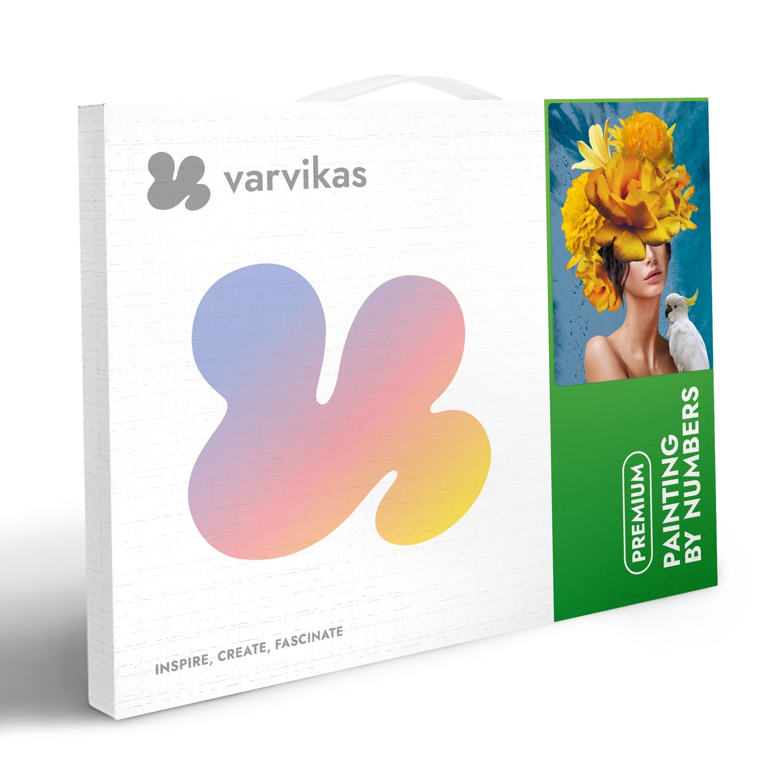 Paint by Numbers 40x50 cm | Flower Dream in Orange (MG2429e) – Painting by numbers | Varvikas.Shop