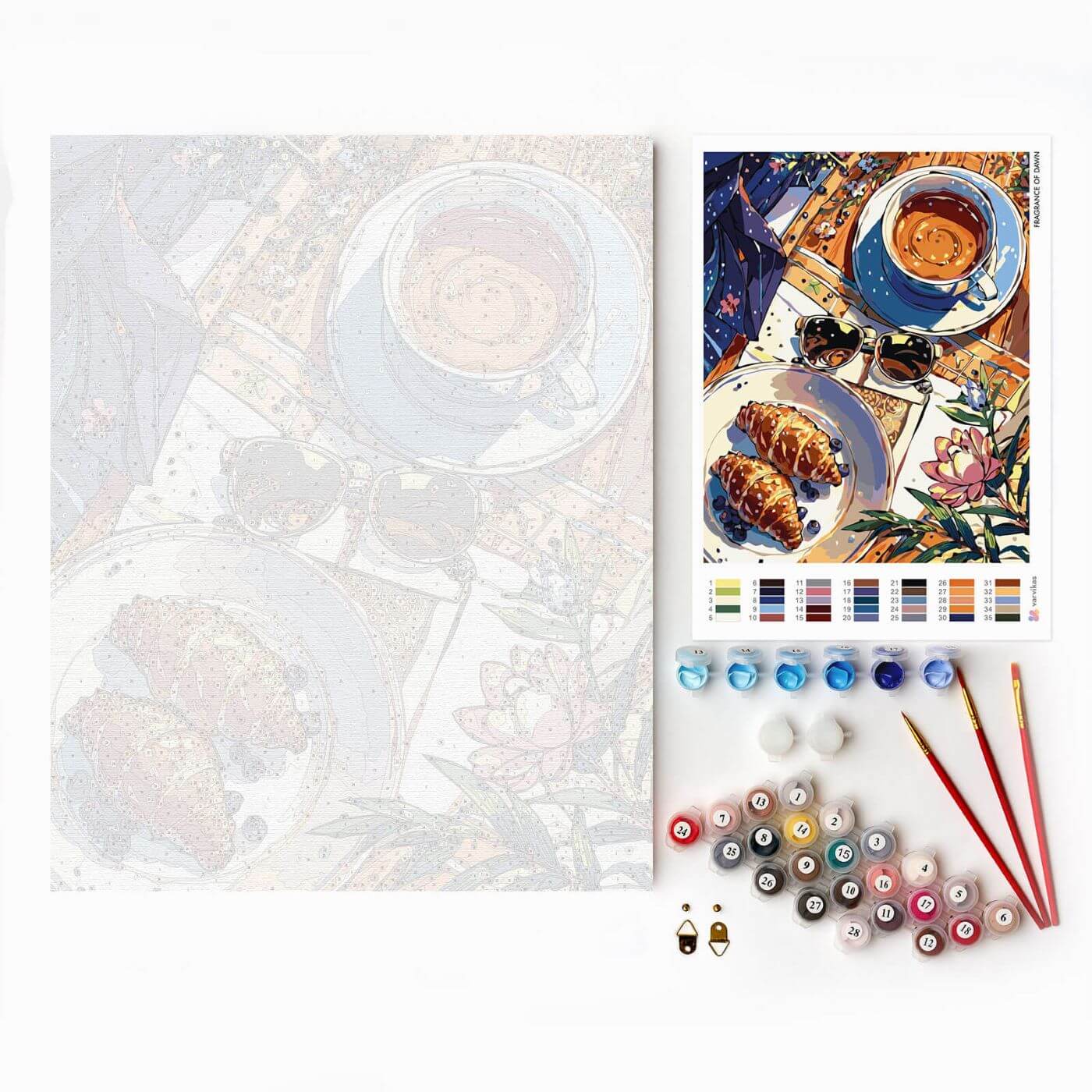 Paint by Numbers 40x50 cm | Fragrance of Dawn (MG2526e) – Painting by numbers | Varvikas.Shop