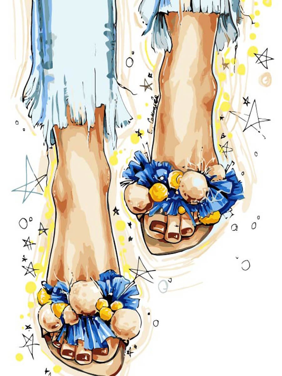 Paint by Numbers 40x50 cm | Gait (MG2131e) – Painting by numbers | Varvikas.Shop