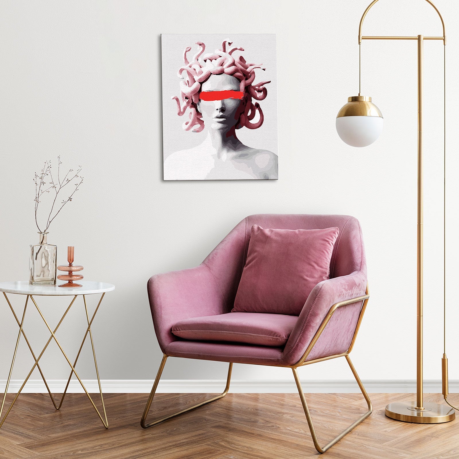 Paint by Numbers 40x50 cm | Gorgon (MG2144e) – Painting by numbers | Varvikas.Shop