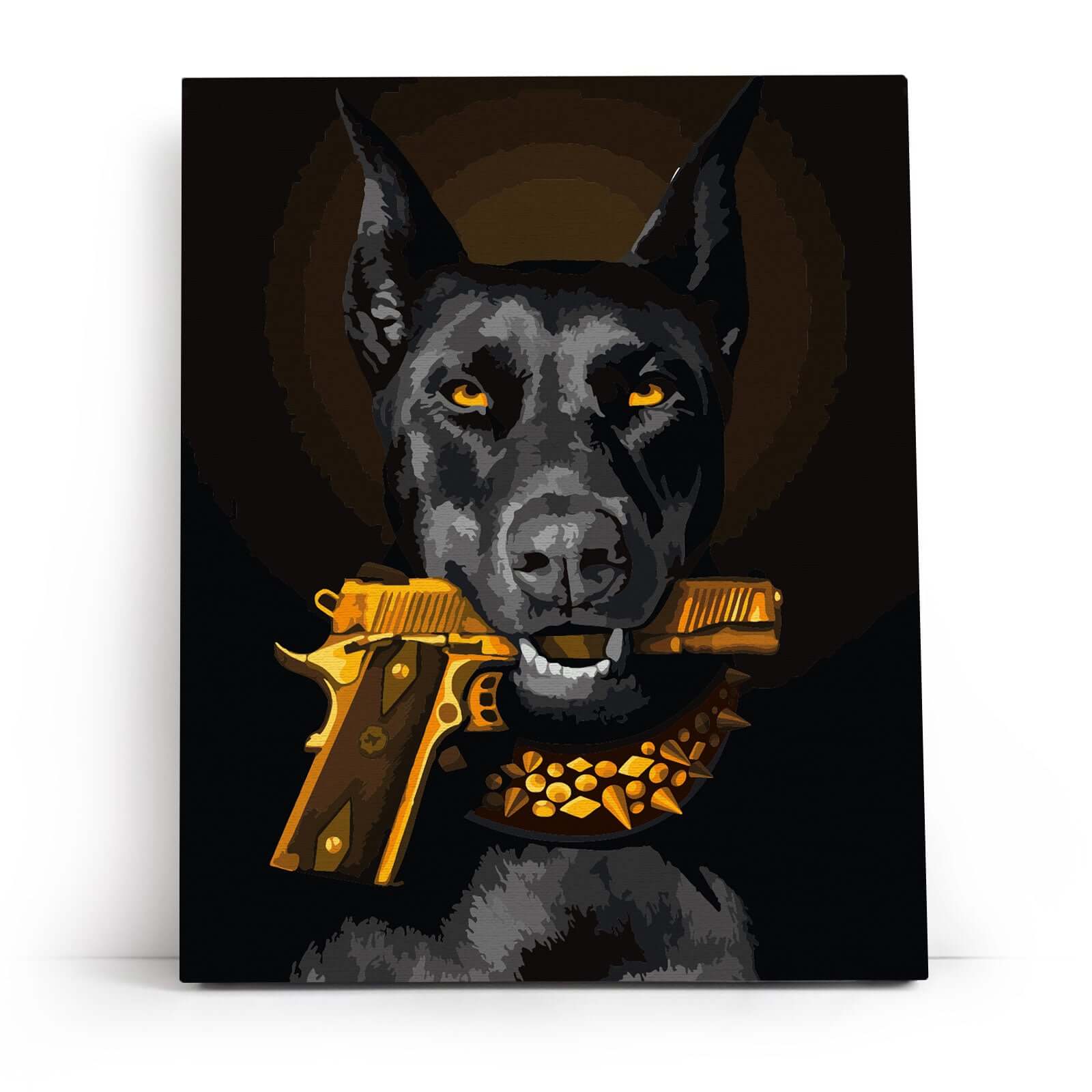 Paint by Numbers 40x50 cm | Guardian of order (MG2490e) – Painting by numbers | Varvikas.Shop