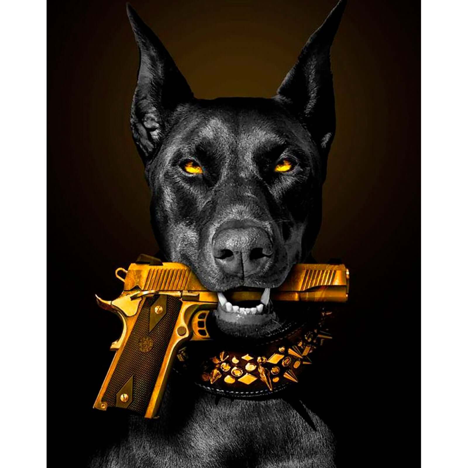 Paint by Numbers 40x50 cm | Guardian of order (MG2490e) – Painting by numbers | Varvikas.Shop