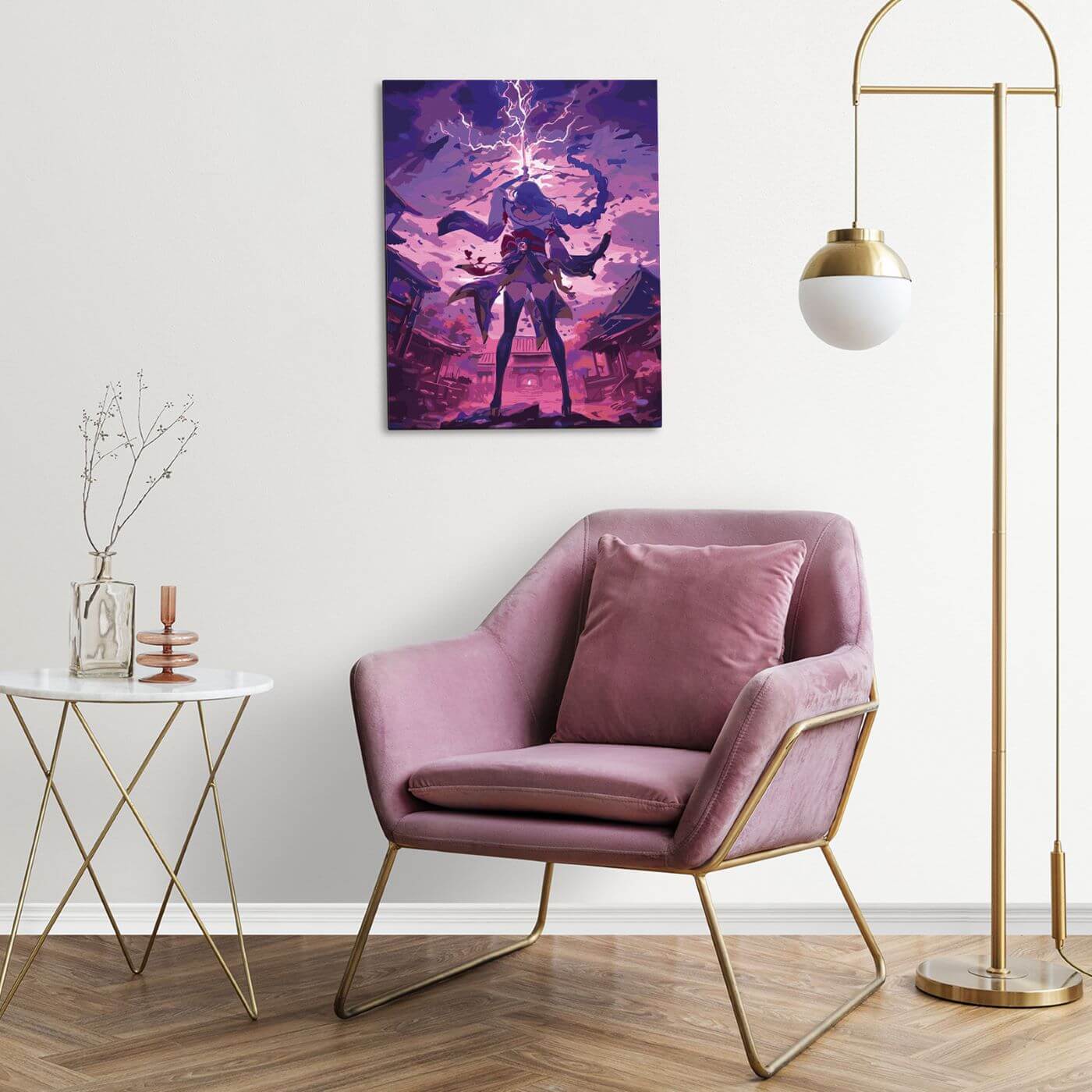 Paint by Numbers 40x50 cm | Lightning Goddess (MG2502e) – Painting by numbers | Varvikas.Shop